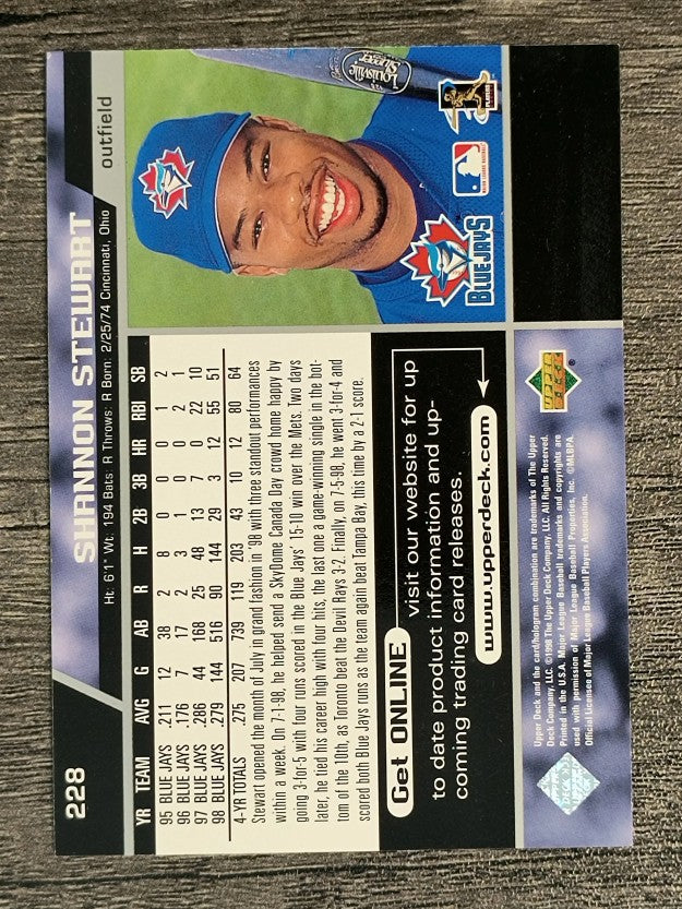 1999 Upper Deck #228 Shannon Stewart