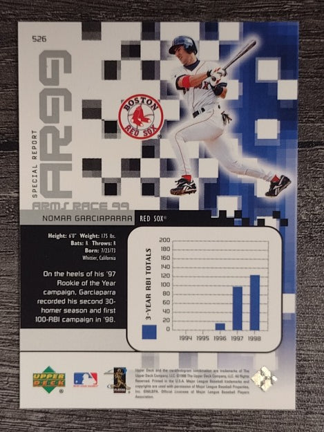 1999 Upper Deck #526 Nomar Garciaparra AR