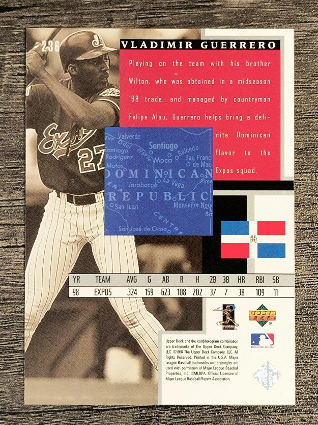 1999 Upper Deck #236 Vladimir Guerrero FF