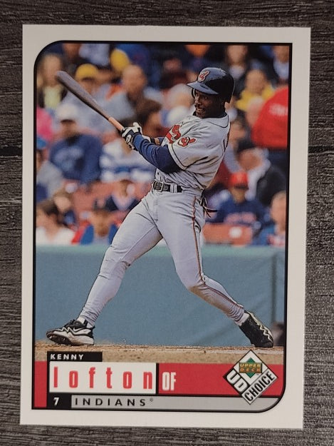 1999 UD Choice #80 Kenny Lofton