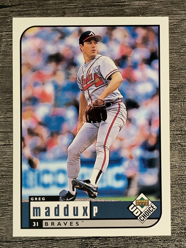 1999 UD Choice #56 Greg Maddux