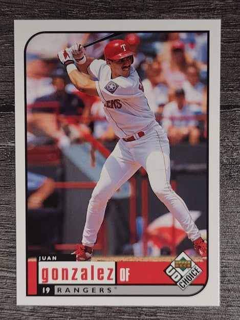 1999 UD Choice #152 Juan Gonzalez
