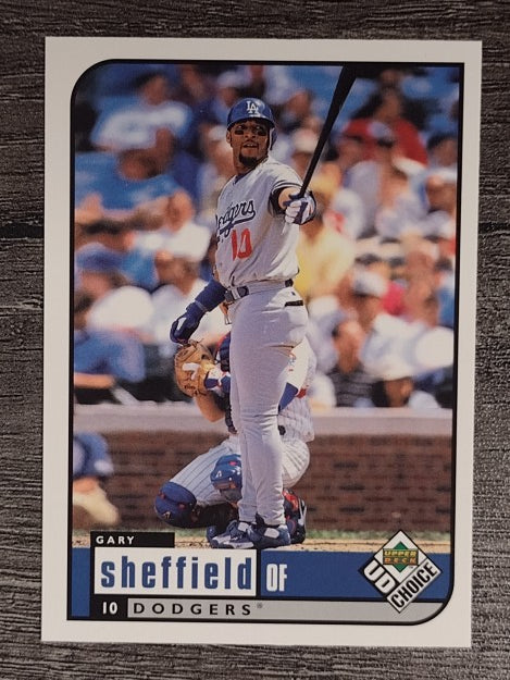 1999 UD Choice #98 Gary Sheffield