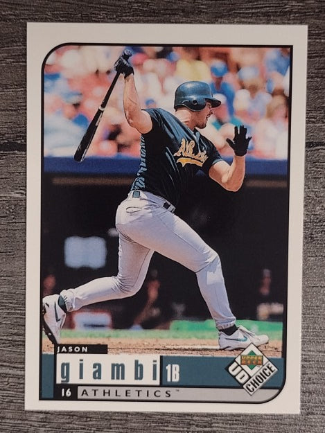1999 UD Choice #121 Jason Giambi