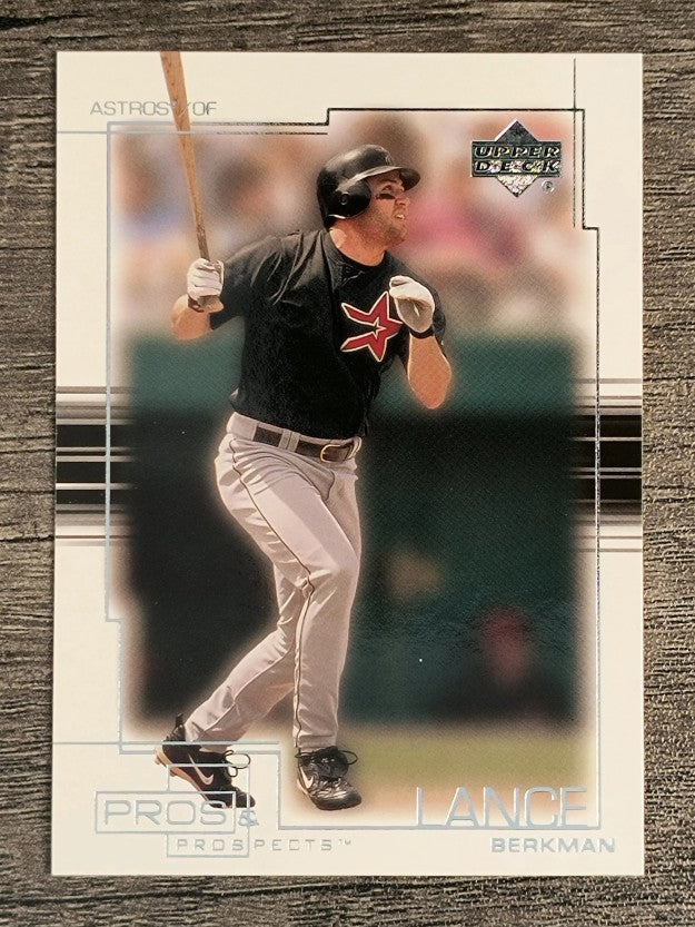 2001 Upper Deck Pros and Prospects #44 Lance Berkman