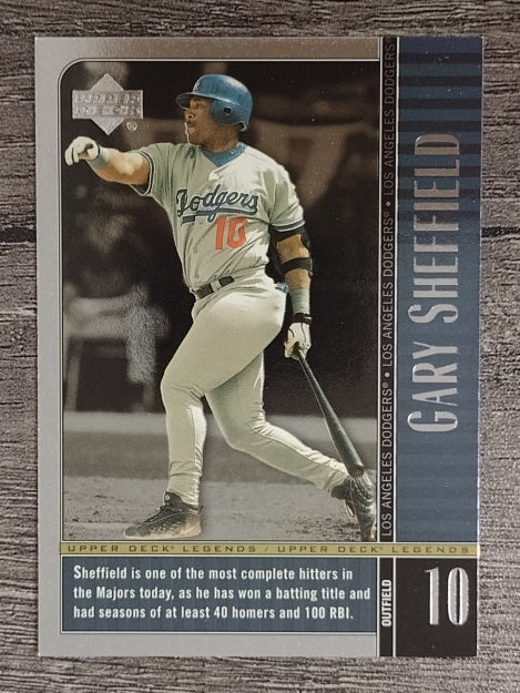 2000 Upper Deck Legends #31 Gary Sheffield