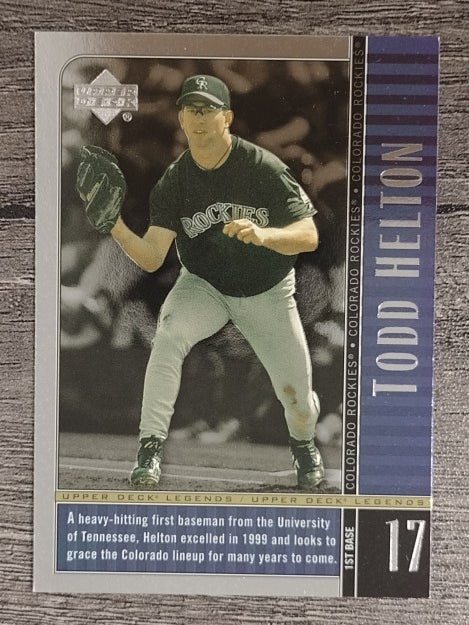 2000 Upper Deck Legends #73 Todd Helton