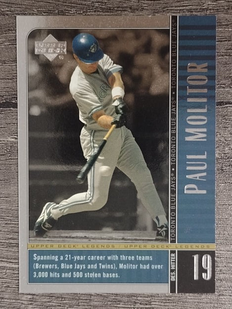 2000 Upper Deck Legends #15 Paul Molitor
