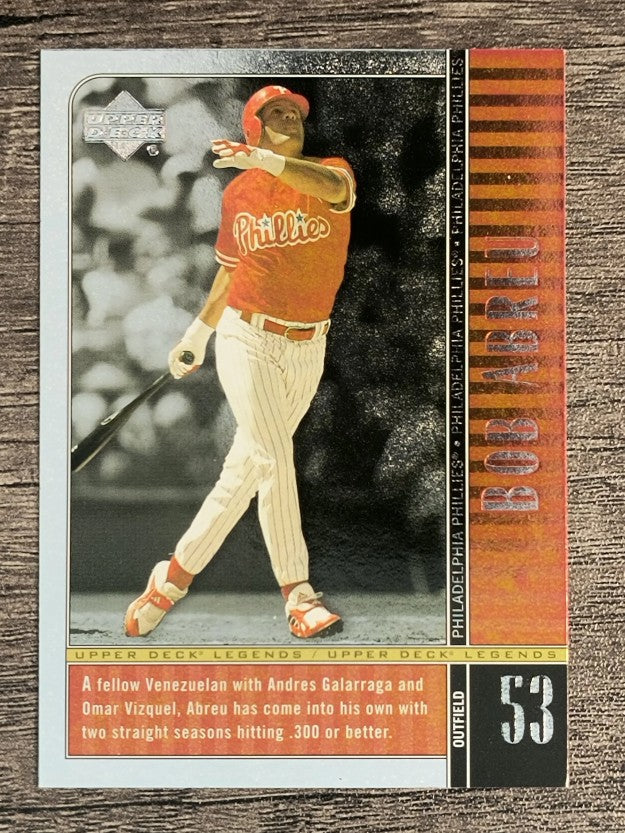 2000 Upper Deck Legends #60 Bob Abreu