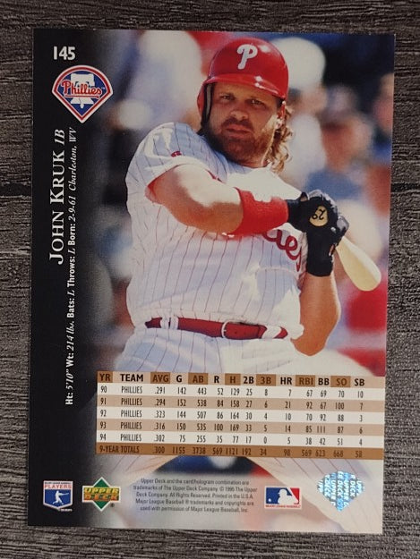 1995 Upper Deck #145 John Kruk