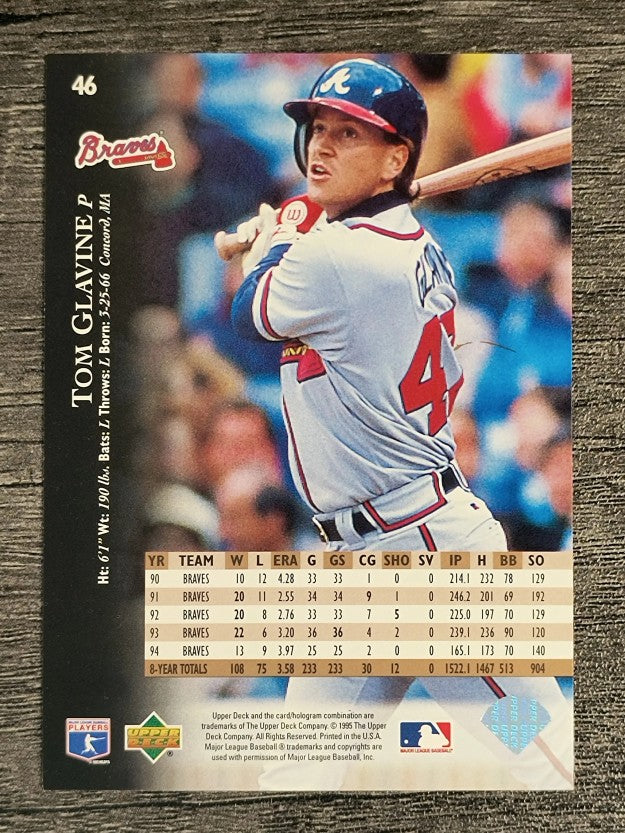 1995 Upper Deck #46 Tom Glavine
