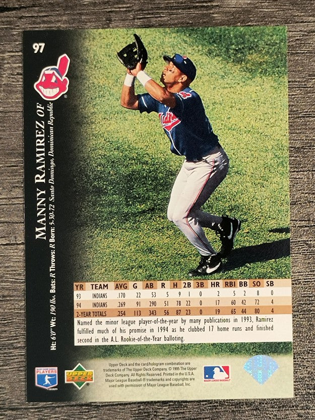 1995 Upper Deck #97 Manny Ramirez