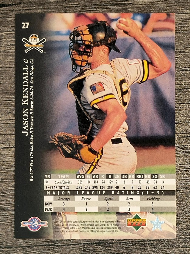 1995 Upper Deck Minors #27 Jason Kendall