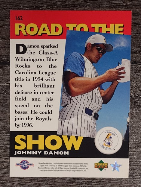 1995 Upper Deck Minors #162 Johnny Damon RTS