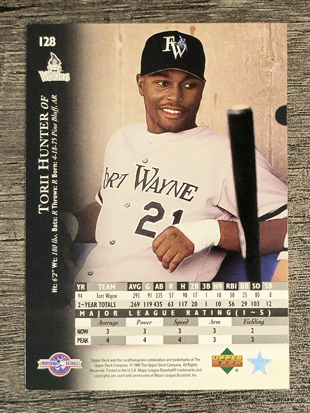 1995 Upper Deck Minors #128 Torii Hunter