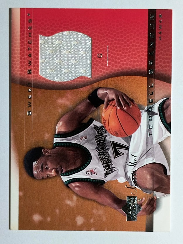 2003-04 Sweet Shot Sweet Swatches #TBSS Terrell Brandon
