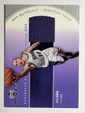 2002-03 Upper Deck MVP Materials Shooting Shirt #MBS Mike Bibby