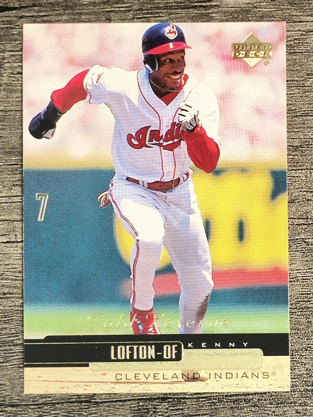 2000 Upper Deck Gold Reserve #40 Kenny Lofton