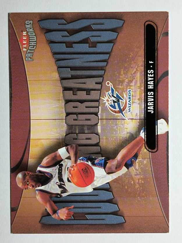 2003-04 Fleer Patchworks Courting Greatness #2 Jarvis Hayes