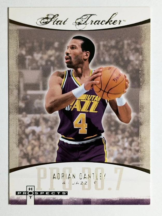 2007-08 Fleer Hot Prospects Stat Tracker #ST2 Adrian Dantley