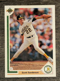 1991 Upper Deck #582 Scott Sanderson