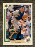 1991 Upper Deck #595 Dave Valle