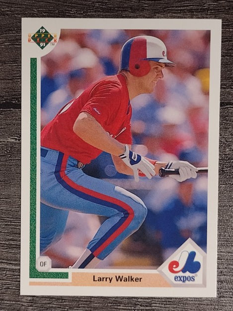 1991 Upper Deck #536 Larry Walker