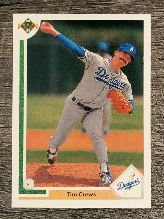 1991 Upper Deck #596 Tim Crews