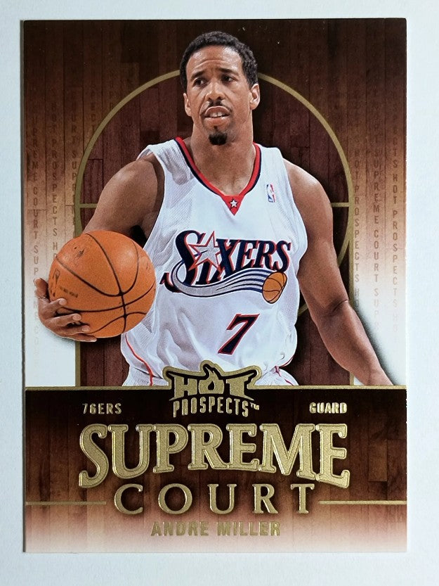 2008-09 Hot Prospects Supreme Court #SC14 Andre Miller