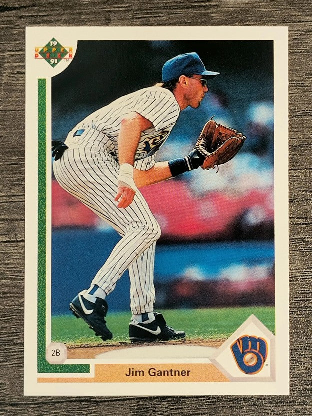 1991 Upper Deck #618 Jim Gantner