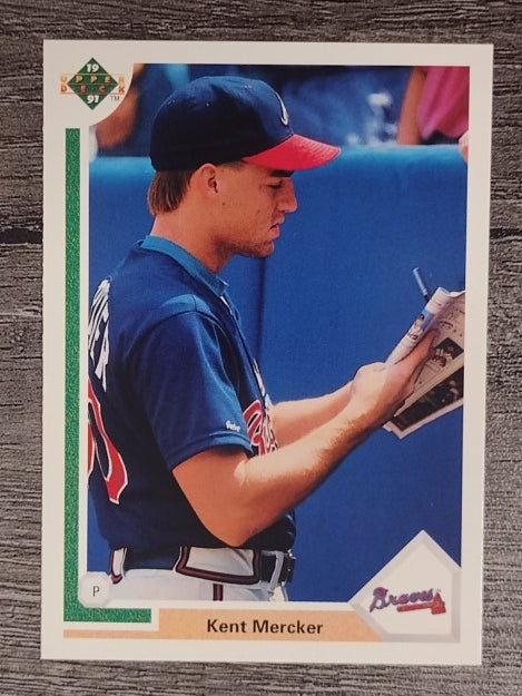 1991 Upper Deck #642 Kent Mercker