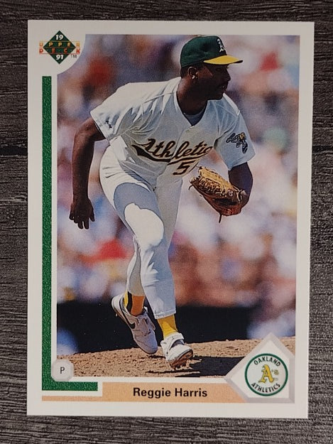 1991 Upper Deck #672 Reggie Harris