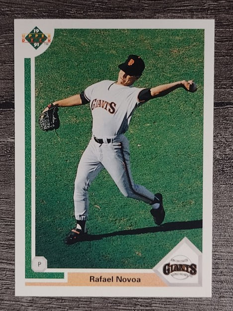 1991 Upper Deck #674 Rafael Novoa RC