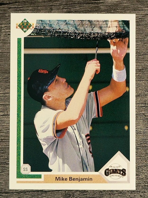1991 Upper Deck #651 Mike Benjamin