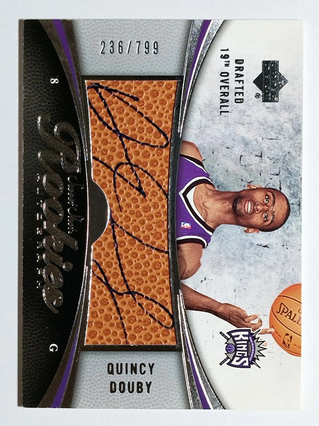 2006-07 Sweet Shot #115 Quincy Douby AU RC