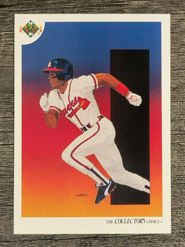 1991 Upper Deck #82 Ron Gant TC