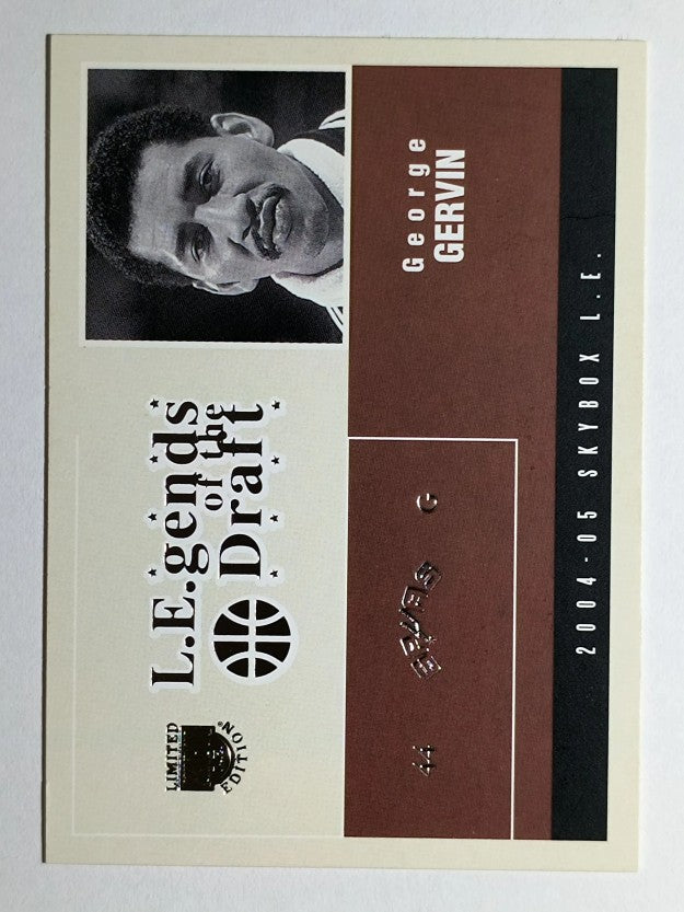 2004-05 SkyBox LE Legends of the Draft #12 George Gervin