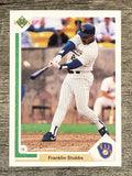 1991 Upper Deck #718 Franklin Stubbs