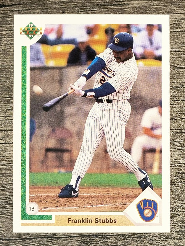 1991 Upper Deck #718 Franklin Stubbs