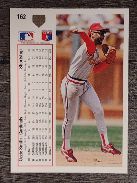 1991 Upper Deck #162 Ozzie Smith