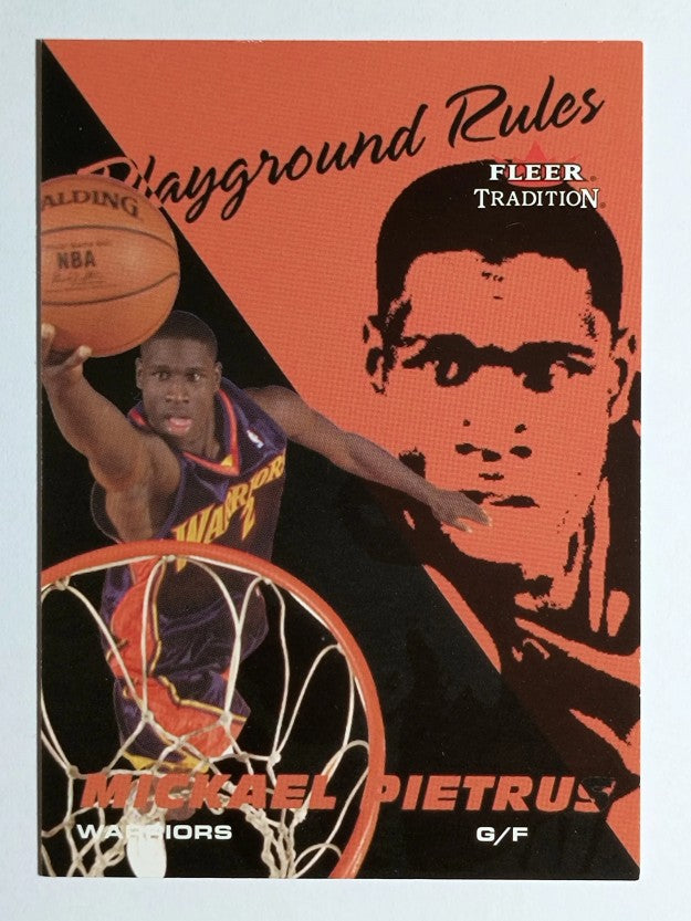 2003-04 Fleer Tradition Playground Rules #11 Mickael Pietrus