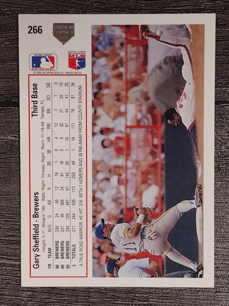 1991 Upper Deck #266 Gary Sheffield