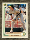 1991 Upper Deck #379 Rick Honeycutt