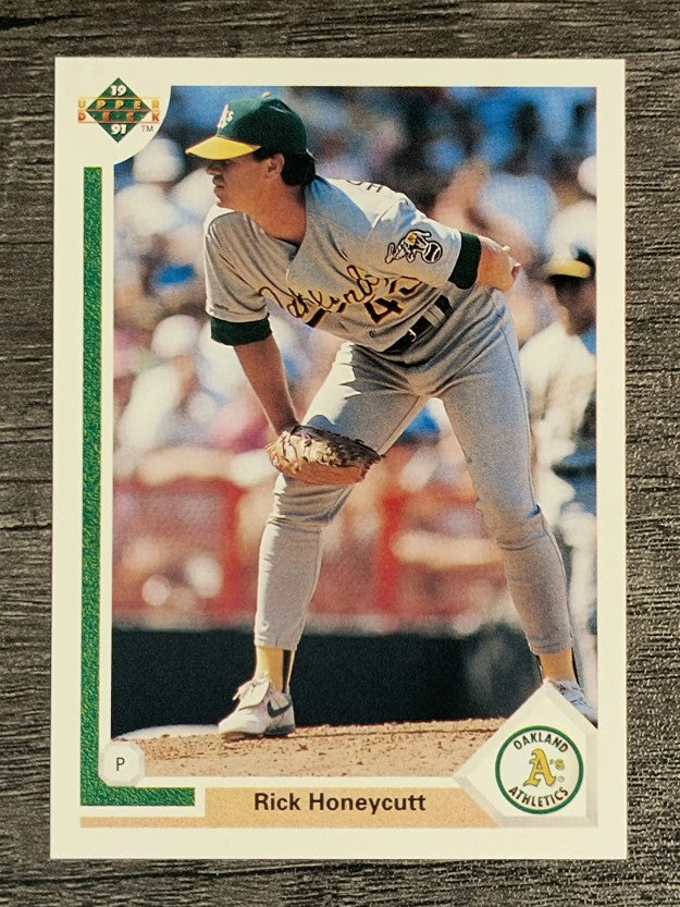 1991 Upper Deck #379 Rick Honeycutt