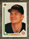 1991 Upper Deck #446 Ben McDonald