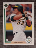 1991 Upper Deck #155 Jose Canseco