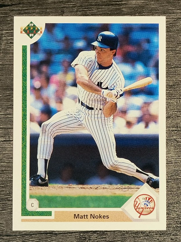 1991 Upper Deck #673 Matt Nokes