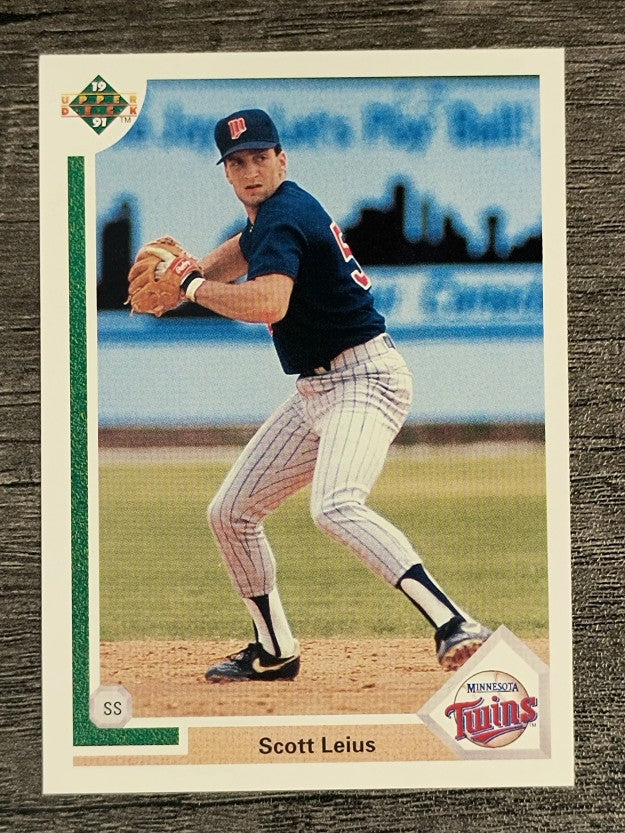 1991 Upper Deck #35 Scott Leius