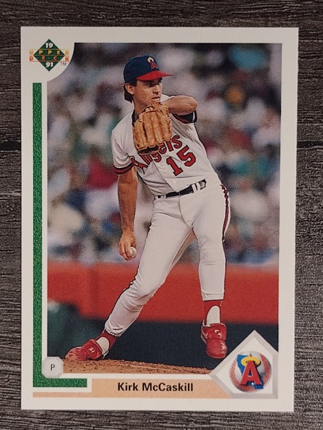 1991 Upper Deck #539 Kirk McCaskill