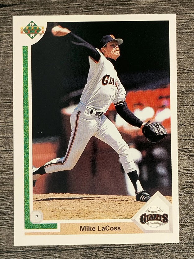 1991 Upper Deck #691 Mike LaCoss